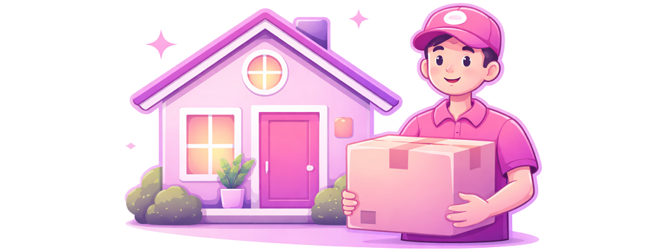 Самовывоз или доставка до дома